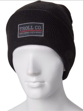 NWT Troll Co Men’s Patch Beanie-O/S